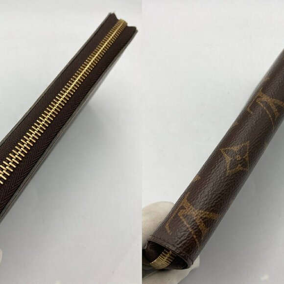 LOUIS VUITTON Brown Monogram Wallet - Picture 3 of 10